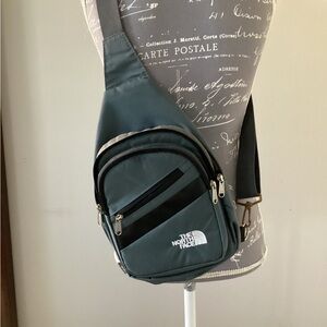 The North Face sling Black and Gray Bag